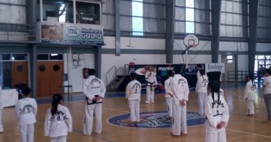 Monte Hermoso fue sede de la Clase Técnica de Taekwondo ITF