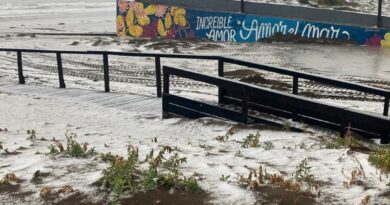 A un año de la nevada histórica en Monte Hermoso: ¿se repetira el fenómeno esta semana?