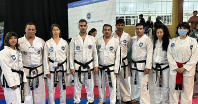 La Escuela Municipal de Taekwondo participó de un Seminario Internacional