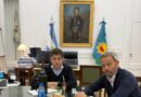 Hernán Arranz se reunió con Axel Kicillof por los daños provocados por el temporal