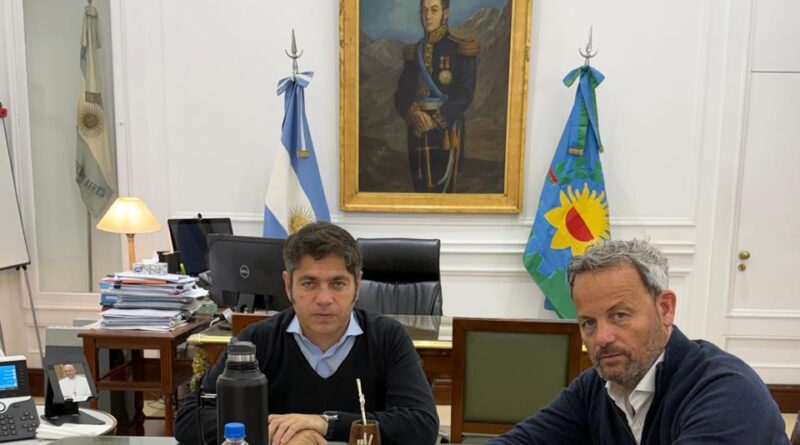 Hernán Arranz se reunió con Axel Kicillof por los daños provocados por el temporal
