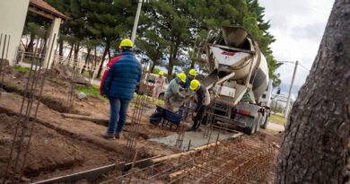 Comenzó en Monte Hermoso una obra clave que duplicará la capacidad del Hogar de Abuelos
