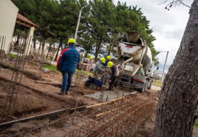 Comenzó en Monte Hermoso una obra clave que duplicará la capacidad del Hogar de Abuelos