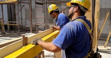 Se registró otra fuerte caída de la construcción y la industria en abril