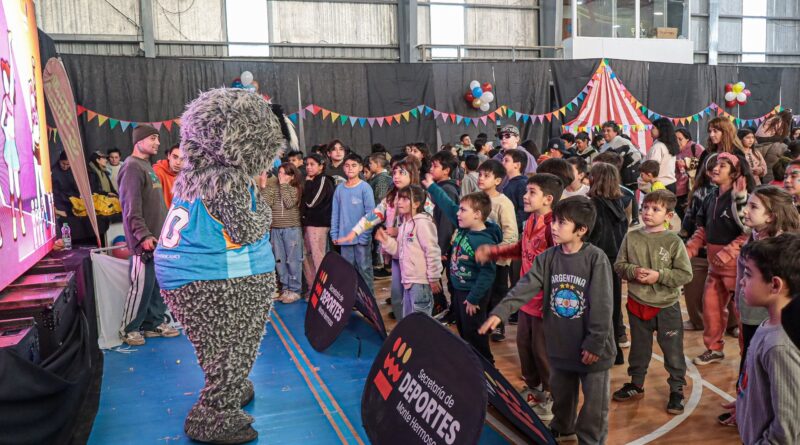 Monte Hermoso despidió las vacaciones de invierno con dos jornadas de juegos y diversión en el Polideportivo Municipal