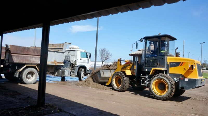 Monte Hermoso: tras la segunda ciclogénesis el municipio ya avanza en tareas de limpieza